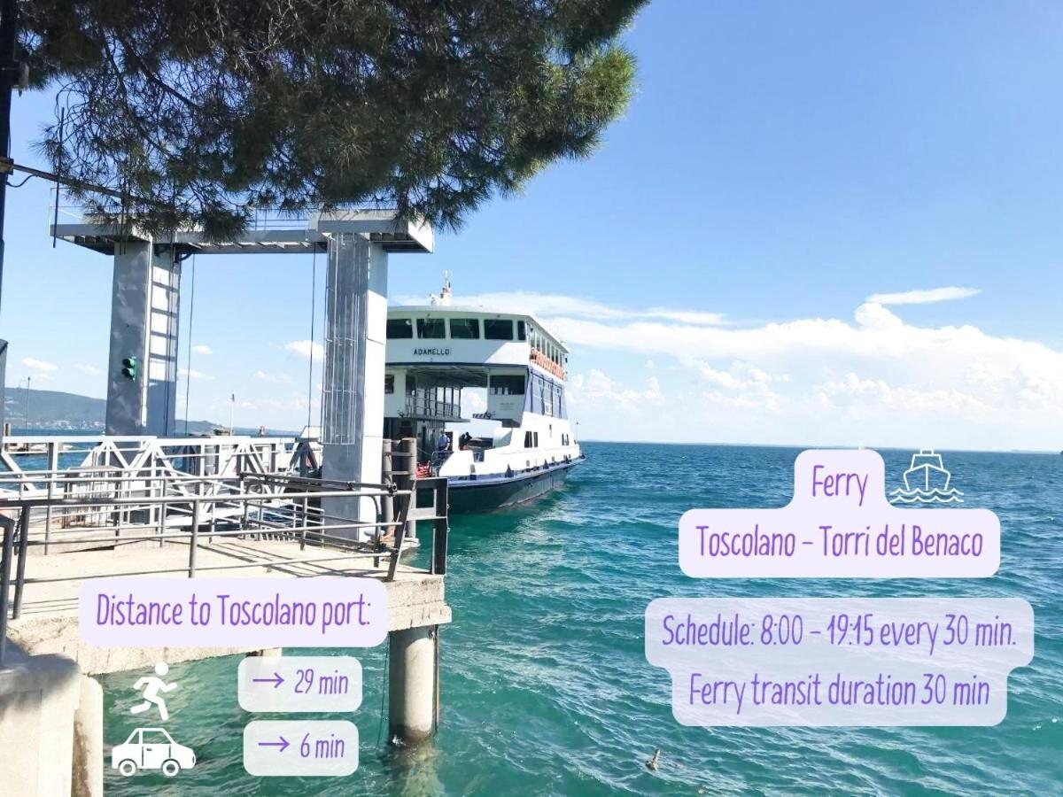 Panorama Lake View, Pool & Garden, 2 Bathrooms, Kingsize & Single-Beds, Fast Internet Toscolano Maderno Exterior foto