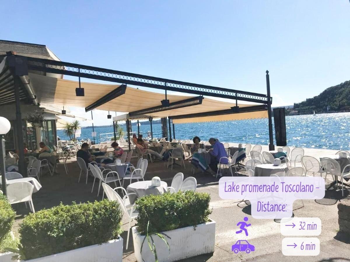 Panorama Lake View, Pool & Garden, 2 Bathrooms, Kingsize & Single-Beds, Fast Internet Toscolano Maderno Exterior foto